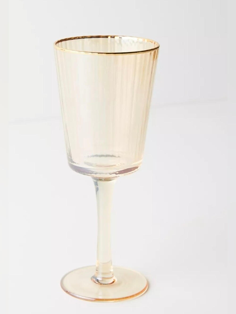 Anthropologie Rochelle Wine Glasses, Set of 3